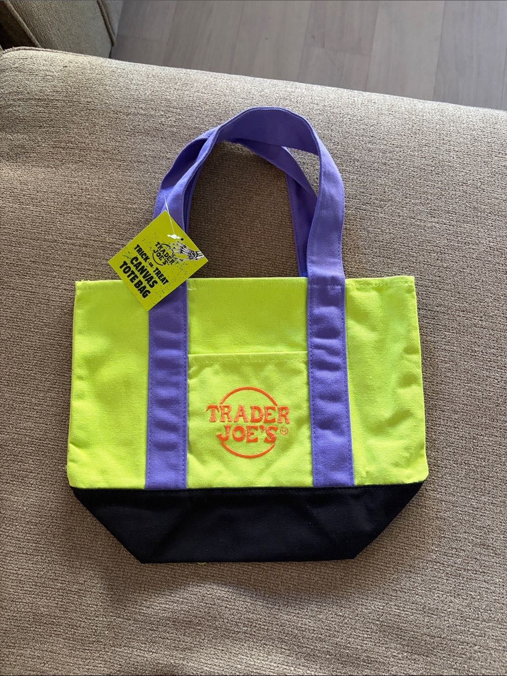 Trader Joe's Trick or Treat mini tote